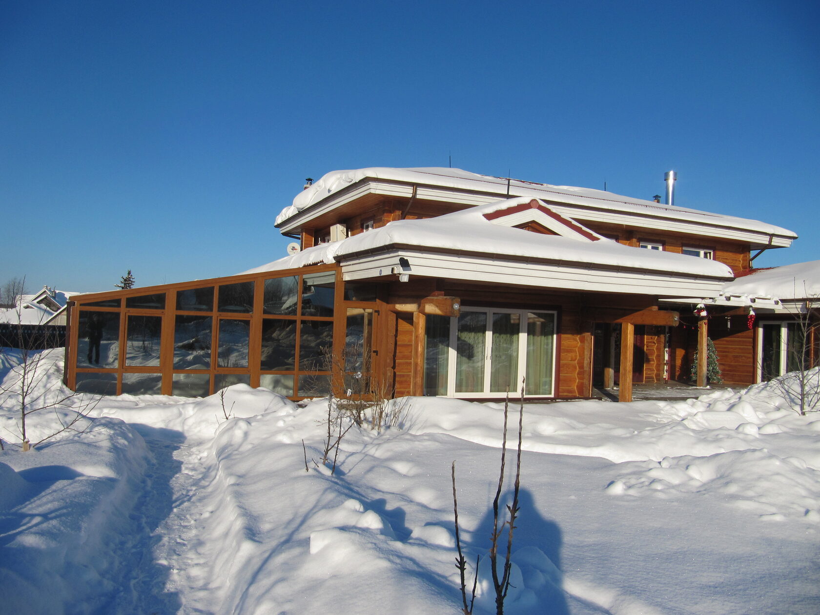 Среднеземноморский (односкатный) зимний сад