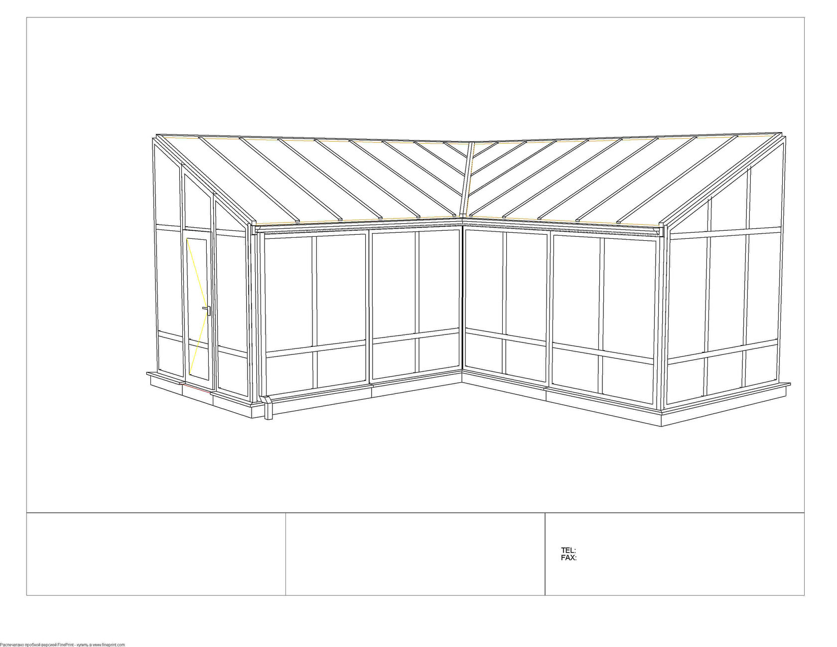 Угловой зимний сад — изображение 2