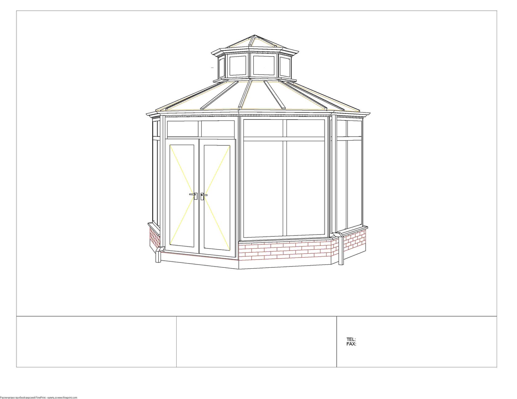 Восьмигранный зимний сад — изображение 2